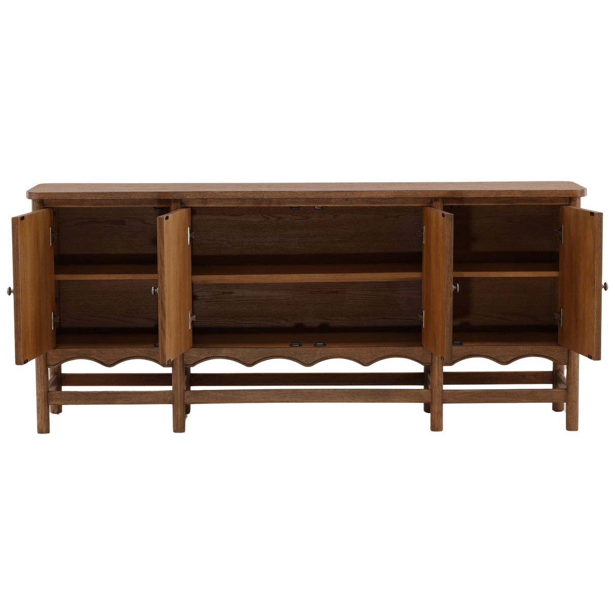 Phoebe Sideboard, Brown by Dovetail at Eve Furniture