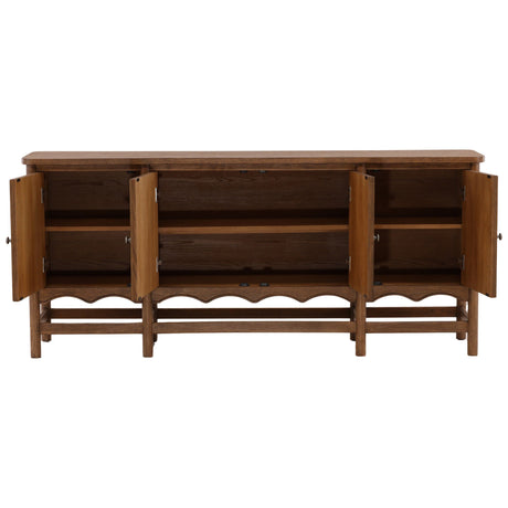 Phoebe Sideboard, Brown by Dovetail at Eve Furniture