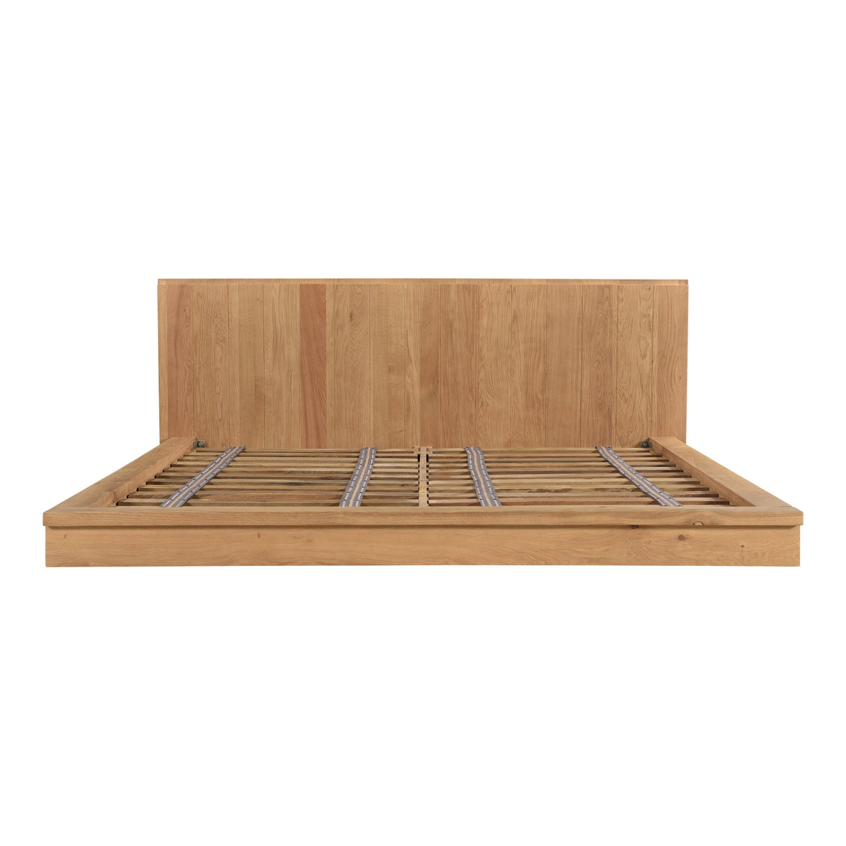 Plank Natural King Bed by Moe's Home at Eve Furniture