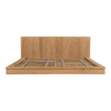 Plank Natural King Bed by Moe's Home at Eve Furniture