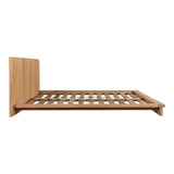 Plank Natural King Bed by Moe's Home at Eve Furniture