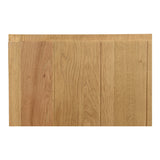Plank Natural King Bed by Moe's Home at Eve Furniture