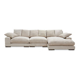 Plunge Cappuccino Large Sectional by Moe's Home at Eve Furniture