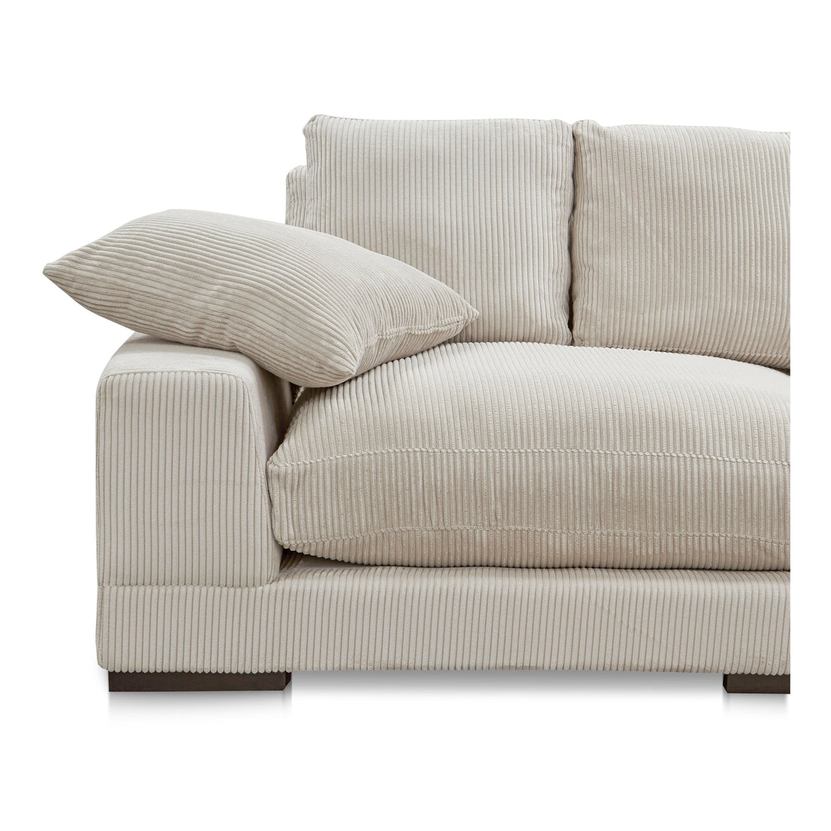 Plunge Cappuccino Large Sectional by Moe's Home at Eve Furniture