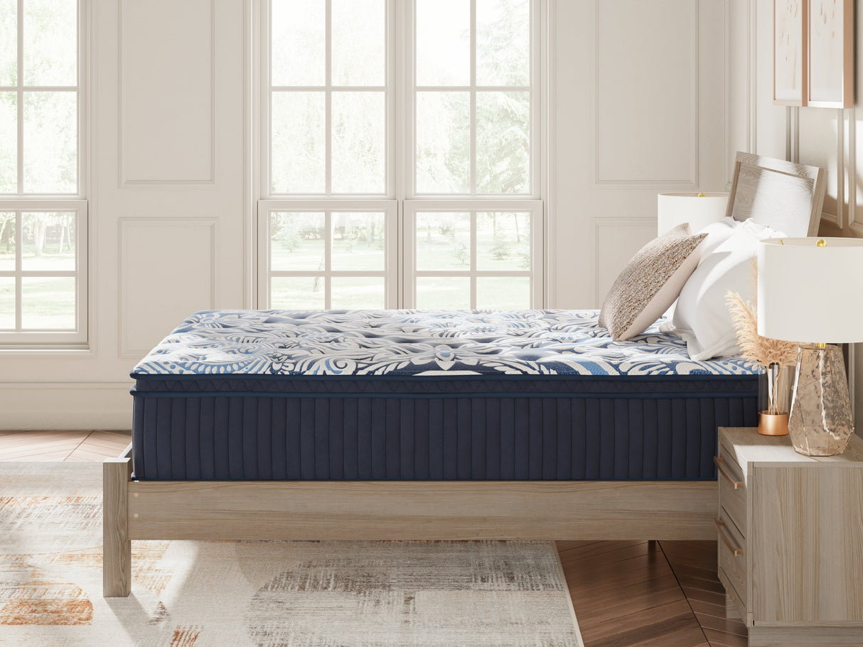 Plush Luxe 2.0 Blue Queen Mattress by Ashley at Eve Furniture