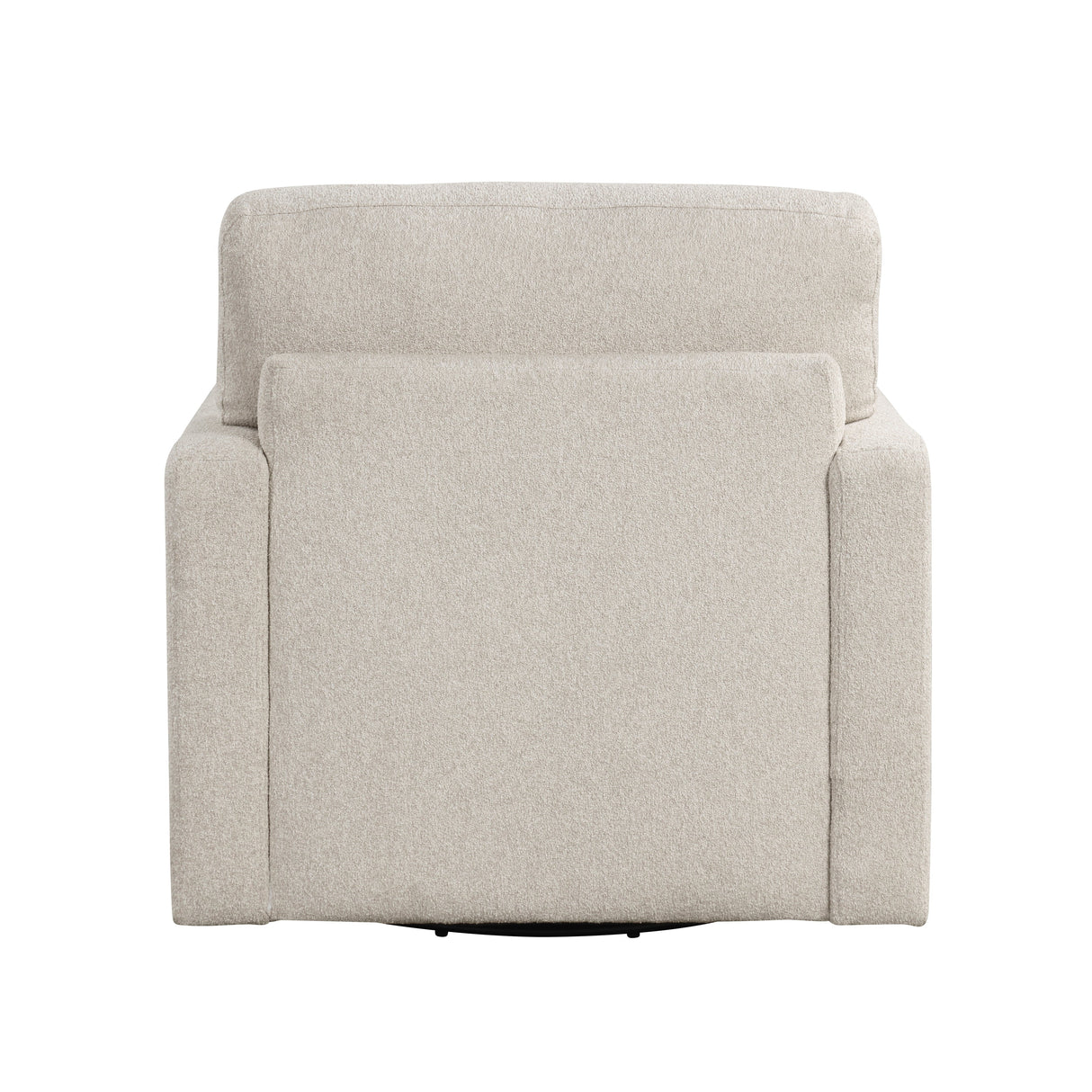Pompano Beige Boucle Swivel Chair by Homelegance at Eve Furniture
