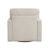 Pompano Beige Boucle Swivel Chair by Homelegance at Eve Furniture