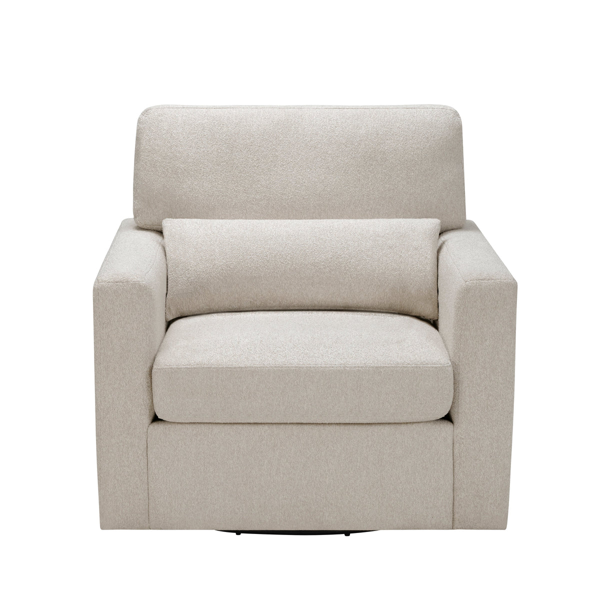 Pompano Beige Boucle Swivel Chair by Homelegance at Eve Furniture