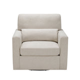 Pompano Beige Boucle Swivel Chair by Homelegance at Eve Furniture