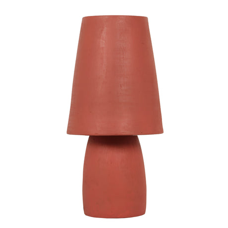Porcini Terracotta Table Lamp by TOV Furniture at Eve Furniture