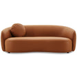 Porter Cognac PU Leather Sofa by Ashcroft Imports at Eve Furniture