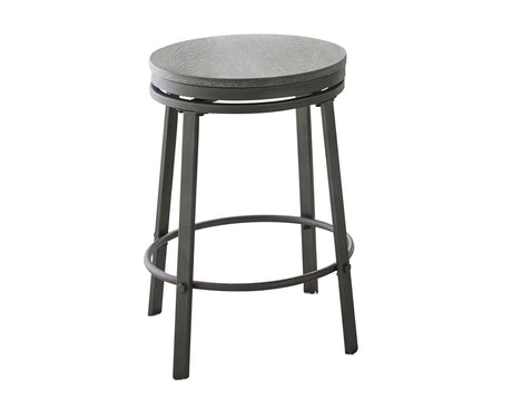Portland 24″ Backless Counter Stool, Swivel, Set of 2 by Steve Silver at Eve Furniture