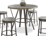 Portland 24″ Backless Counter Stool, Swivel, Set of 2 by Steve Silver at Eve Furniture