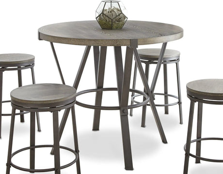 Portland 24″ Backless Counter Stool, Swivel, Set of 2 by Steve Silver at Eve Furniture