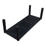Post Black Large Dining Table by Moe's Home at Eve Furniture