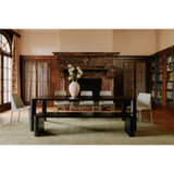 Post Black Large Dining Table by Moe's Home at Eve Furniture