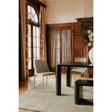 Post Black Small Dining Bench by Moe's Home at Eve Furniture