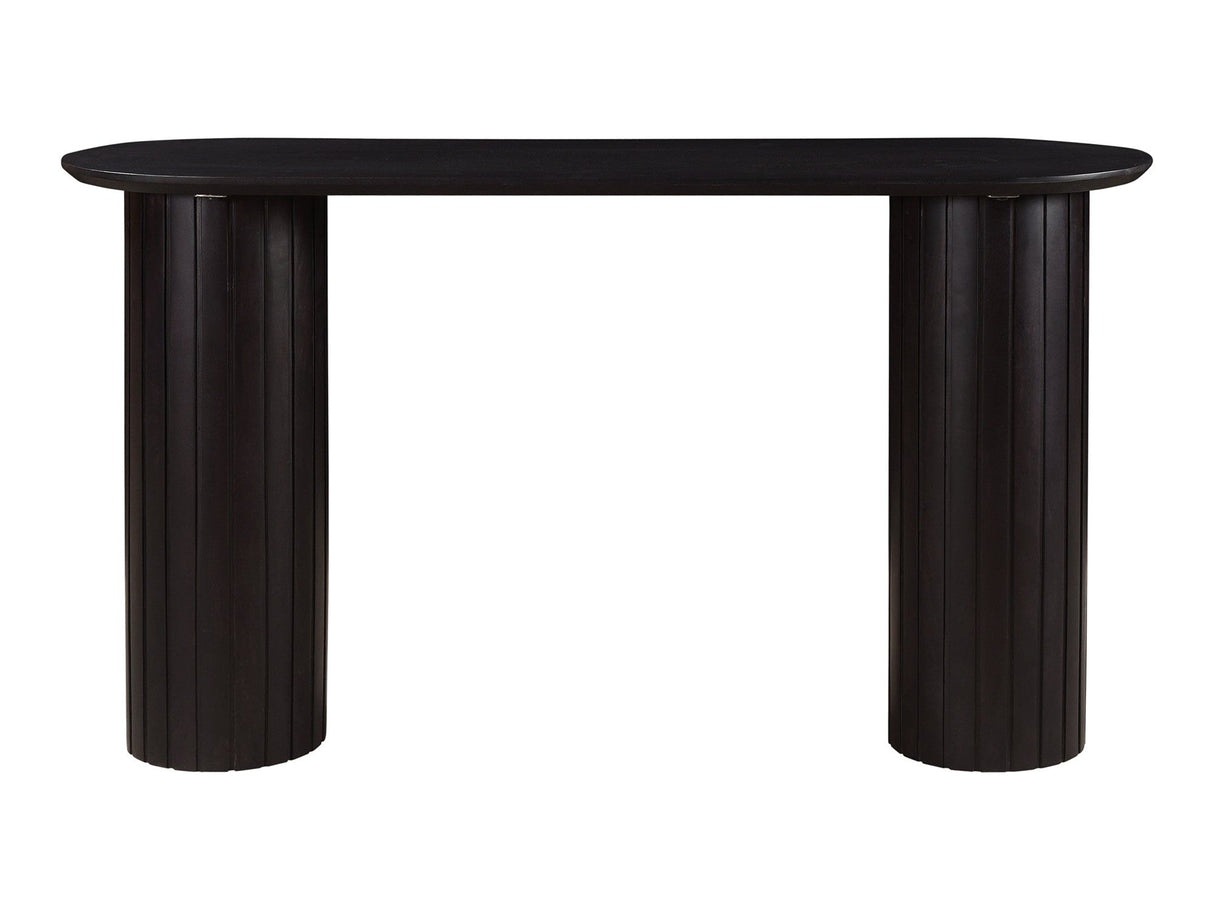Povera Black Console Table by Moe's Home at Eve Furniture