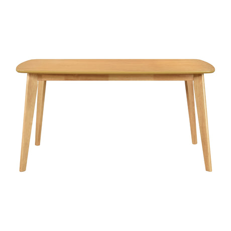 Pratter Natural Oak Dining Table by Homelegance at Eve Furniture