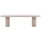 Prism Outdoor Dining Table, Ivory by Dovetail at Eve Furniture