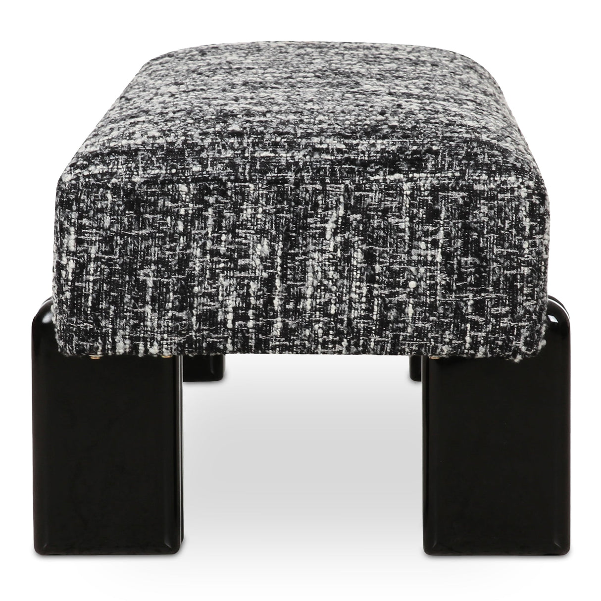 Priya Black Bench by Moe's Home at Eve Furniture