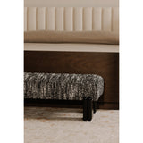 Priya Black Bench by Moe's Home at Eve Furniture