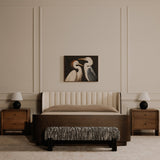 Priya Black Bench by Moe's Home at Eve Furniture