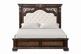Promenade Espresso King Bed by Furniture of America at Eve Furniture