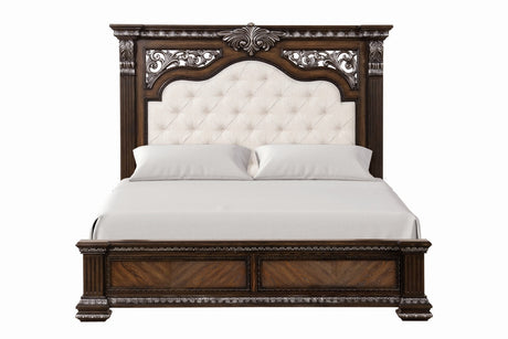 Promenade Espresso King Bed by Furniture of America at Eve Furniture