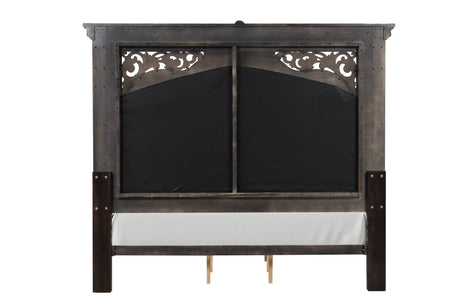 Promenade Espresso King Bed by Furniture of America at Eve Furniture