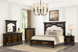 Promenade Espresso King Bed by Furniture of America at Eve Furniture
