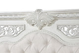 Promenade Wire Brushed White King Bed by Furniture of America at Eve Furniture
