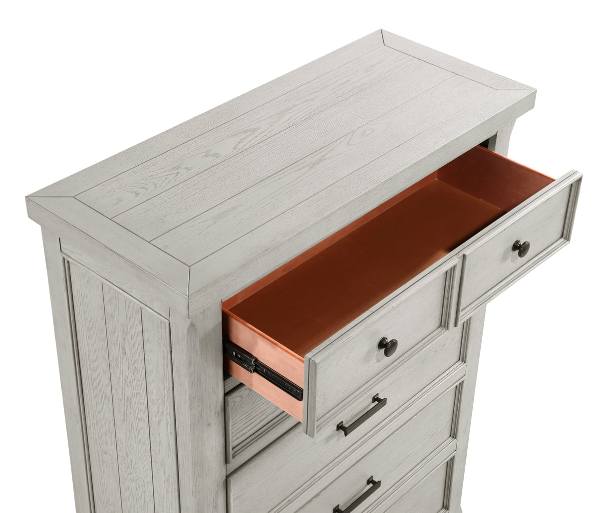 Providence Light Gray Chest by Homelegance at Eve Furniture