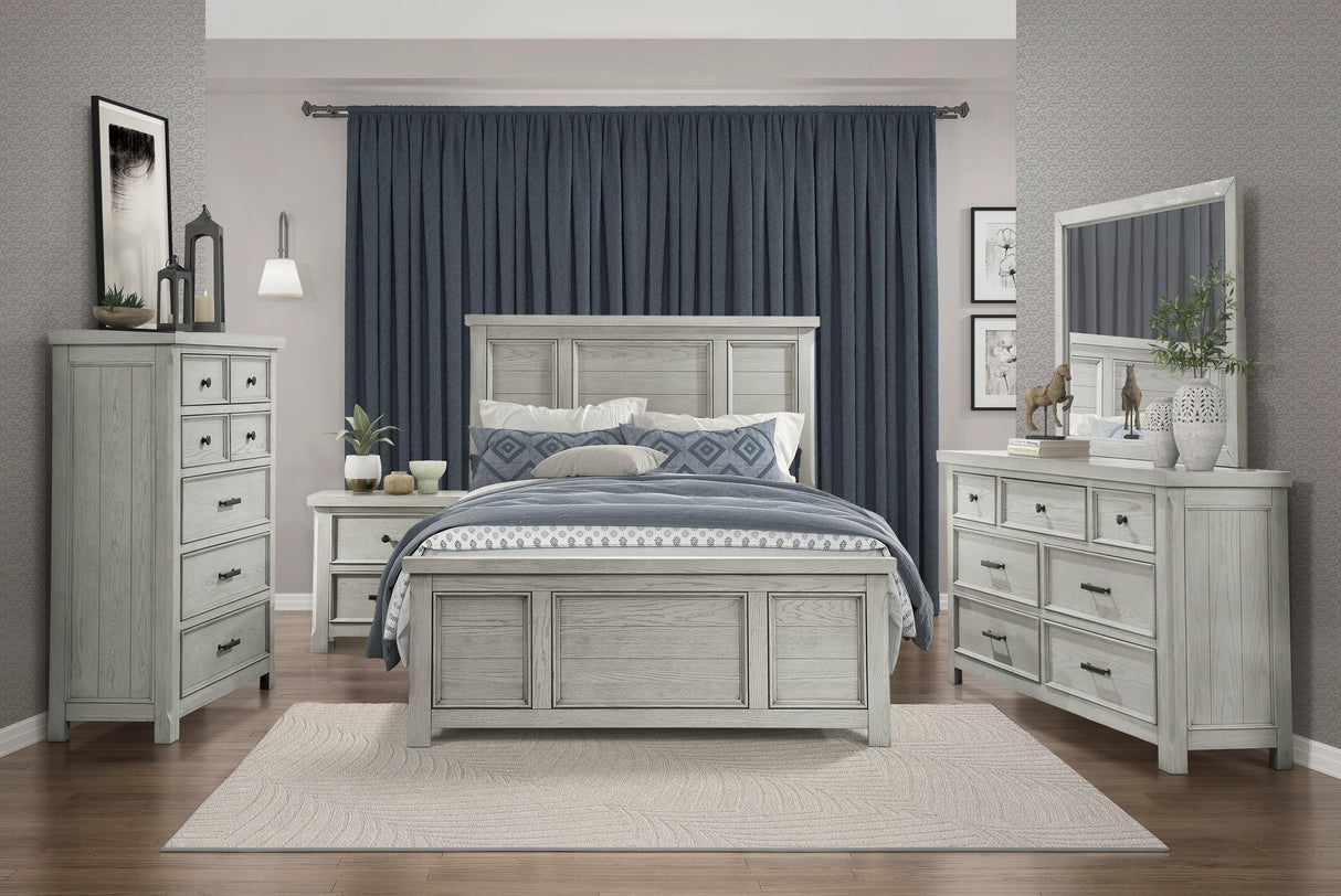 Providence Light Gray Chest by Homelegance at Eve Furniture