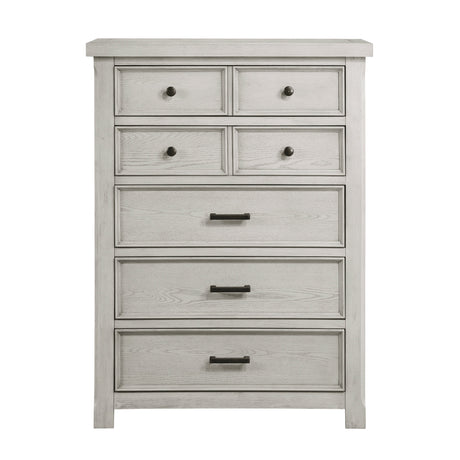 Providence Light Gray Chest by Homelegance at Eve Furniture
