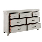 Providence Light Gray Panel Bedroom Set by Homelegance at Eve Furniture
