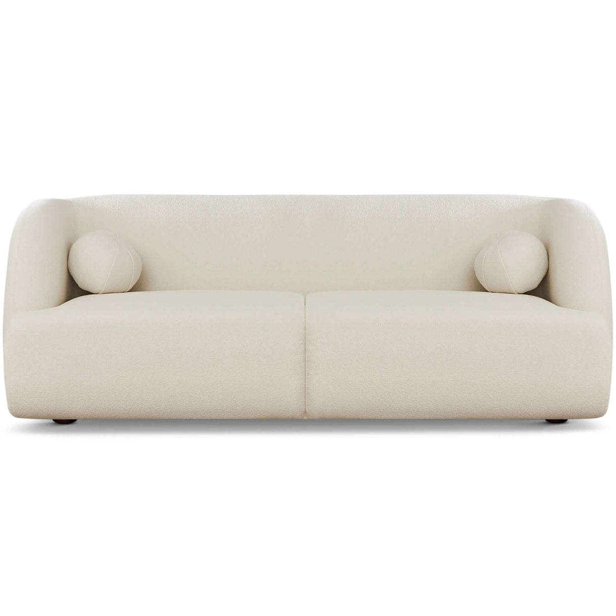 Anna French Ivory Boucle Sofa by Ashcroft Imports at Eve Furniture