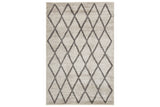 Jarmo Cream/Gray 5' x 7' Rug