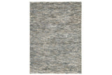 Marnin Tan/Blue/Cream 5' x 7' Rug