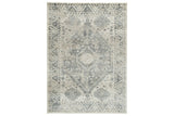 Precia Gray/Cream 5'3" x 7'3" Rug