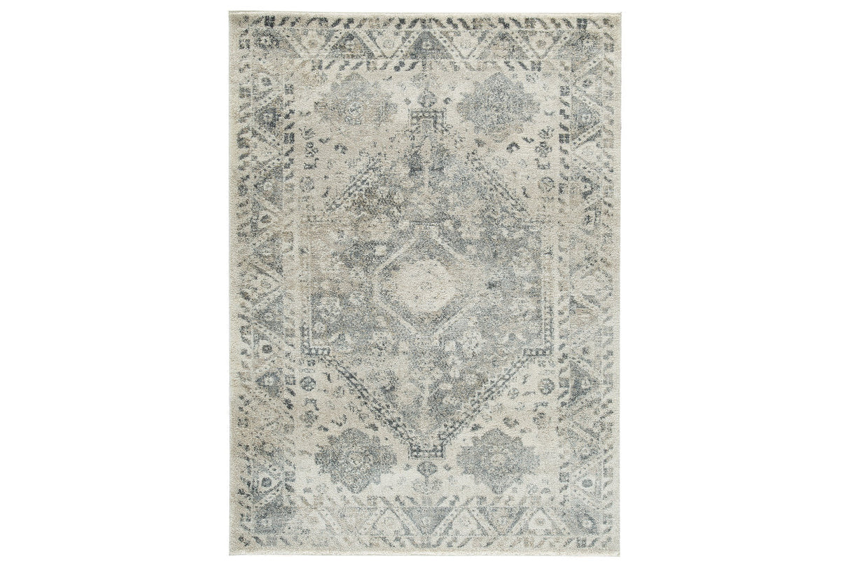 Precia Gray/Cream 7'10" x 10'6" Rug