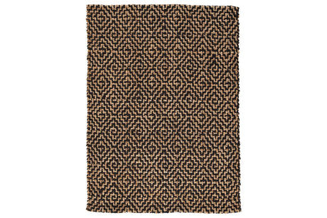 Broox Natural/Black 5' x 7' Rug