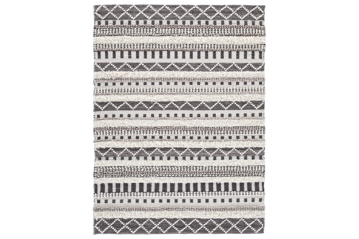 Karalee Ivory/Brown 8' x 10' Rug