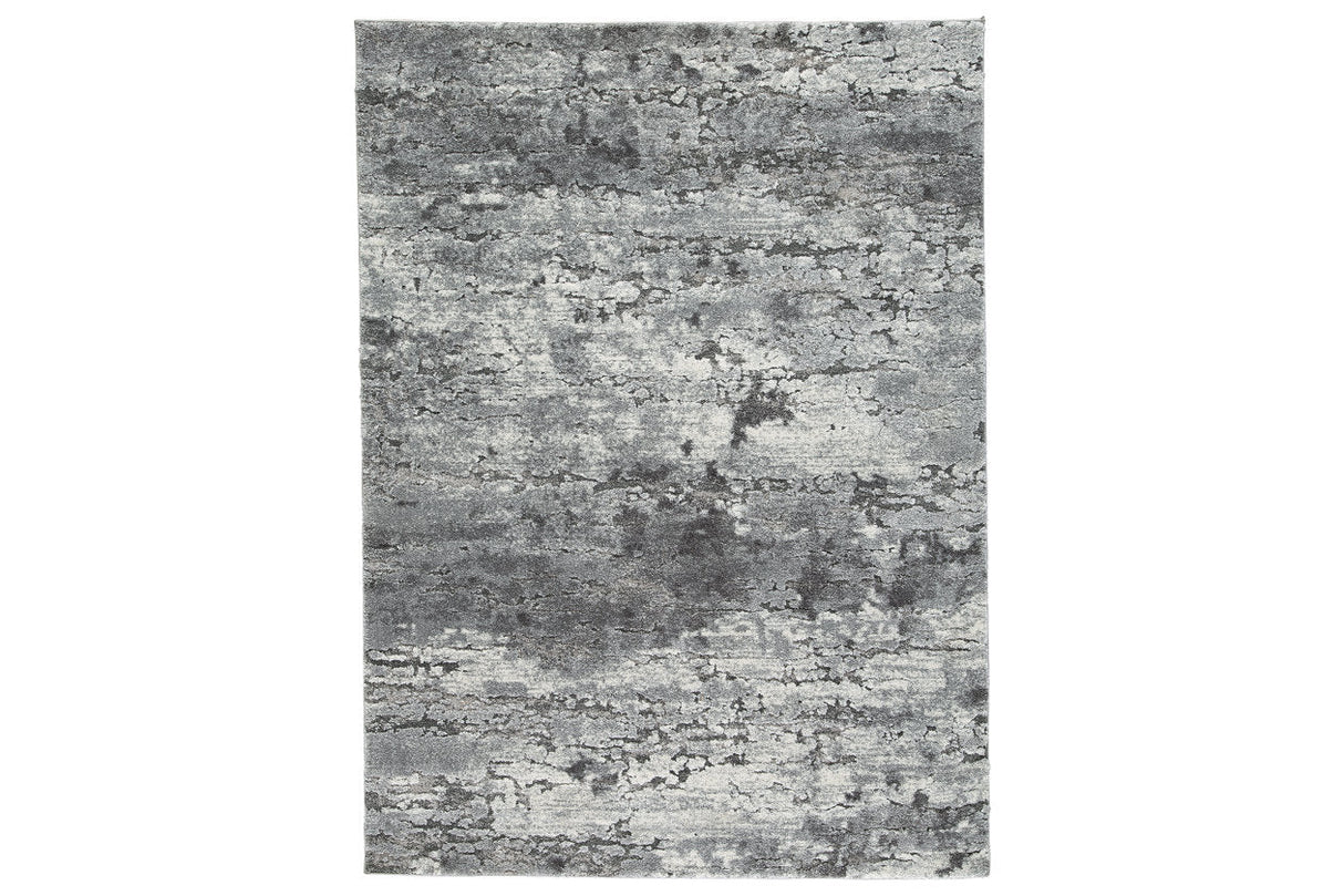 Wadyka Black/Cream/Gray Large Rug