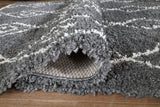 Maysel Charcoal/White 7'10" x 9'10" Rug