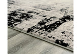 Zekeman Black/Cream/Gray Medium Rug