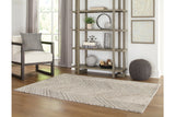 Leaford Taupe/Brown/Gray Large Rug