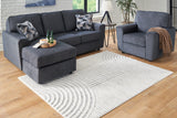 Lambworth Gray/Cream Large Rug