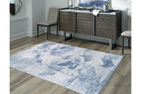 Haddam Blue/Gray/Cream Large Rug