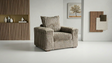 Texan Oversize Mocha Sectional